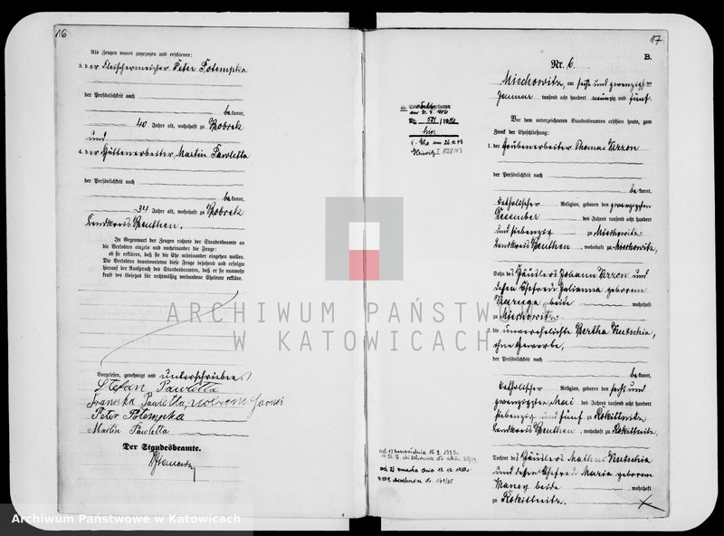 image.from.unit.number "Księga małżeństw za rok 1895 [nr 1 - 113]"