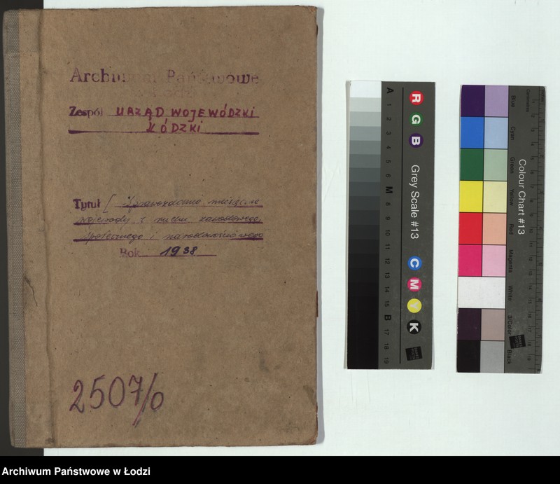 Obraz 2 z jednostki "[Sprawozdania miesięczne wojewody z ruchu zawodowego, społecznego i narodowościowego]"