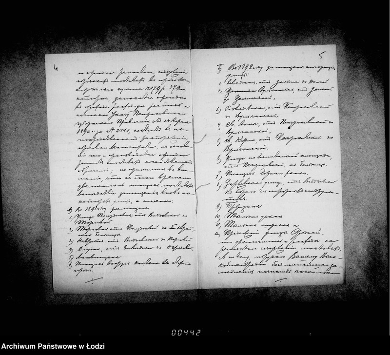 Obraz 9 z jednostki "Ob uveličnji kredita na remont mostovych v gorode Lodzi v 1895 g."