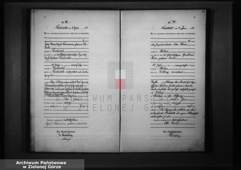 Obraz 15 z jednostki "Sterbe-Haupt-Register 1914 vol. I"