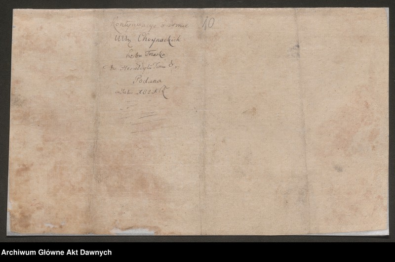 Obraz 11 z jednostki "Chodasewicz vel Chodaszewicz h. Prus. Tablica genealogiczna."