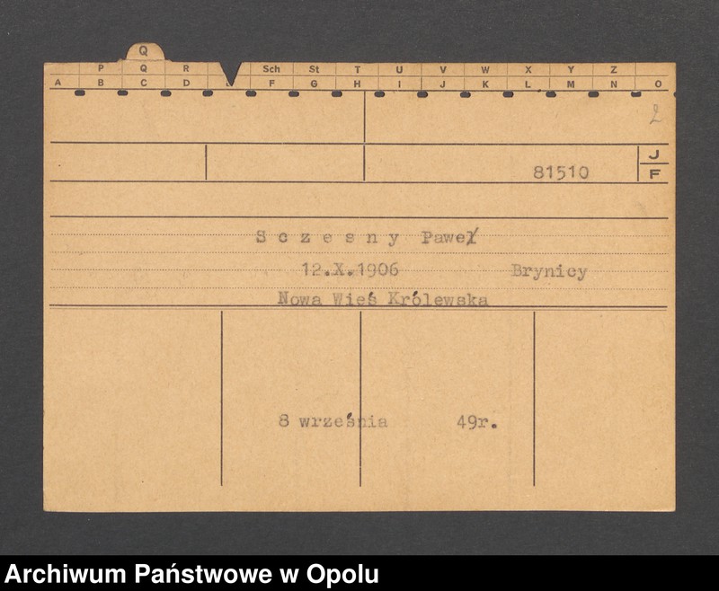 Obraz 4 z jednostki "[Kucza Maria, ur. 8.08.1863 r. Sytynia]"