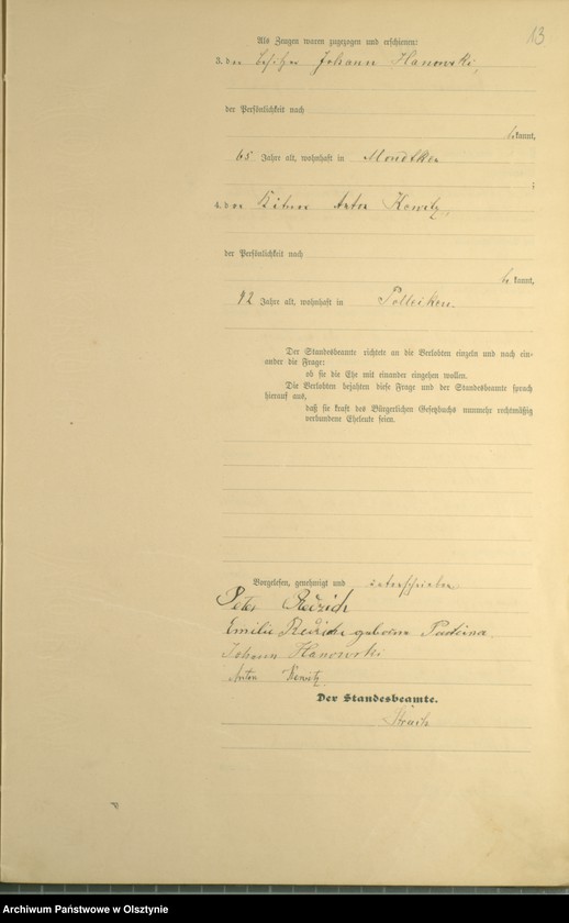 image.from.unit.number "Heiraths-Haupt-Register Nr 1 - 19"