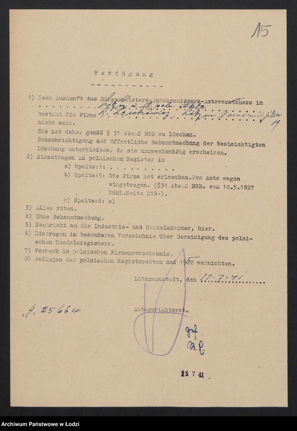 Obraz 17 z jednostki "Lajb Lewkowicz- sprzedaż przędzy"