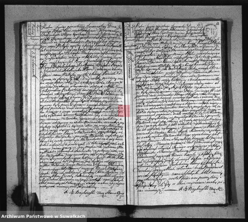 image.from.unit.number "Akta Urzędnika Stanu Cywilnego Zaślubionych w Gminie Jeleniewskiey od dnia 1 Stycznia 1816. do ostatniego Grudnia tegoż Roku."