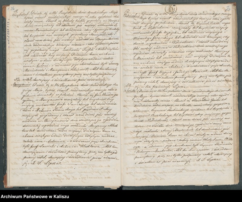 Obraz 16 z jednostki "Księga duplikat akt urodzonych, zaślubionych i zmarłych"