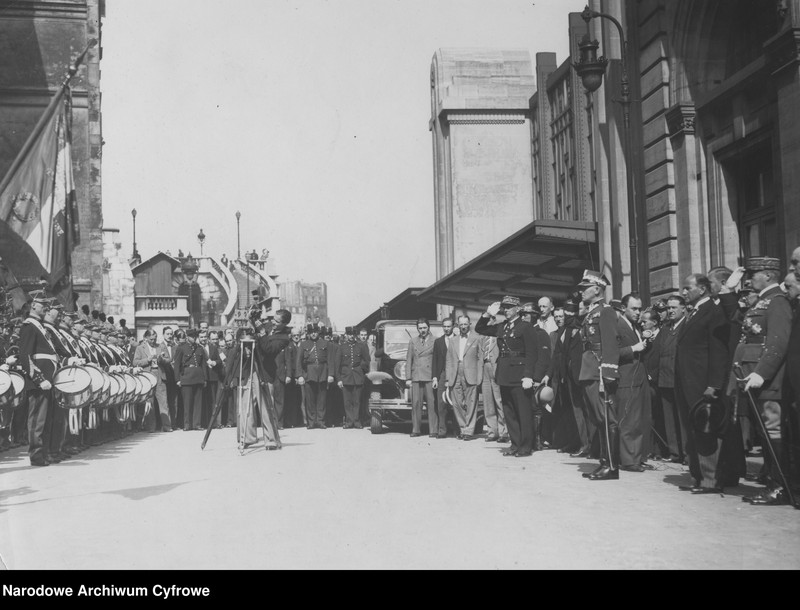 image.from.unit.number "Wizyta Generalnego Inspektora Sił Zbrojnych RP generała Edwarda Rydza-Śmigłego we Francji - pobyt w Paryżu"