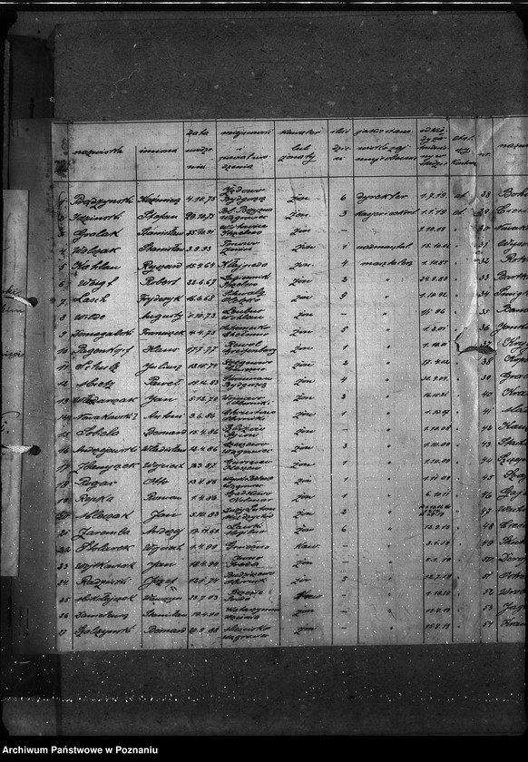 Obraz 9 z jednostki "Sprawy osobowe masztalerze stadniny w Gnieźnie personalia ogólne"