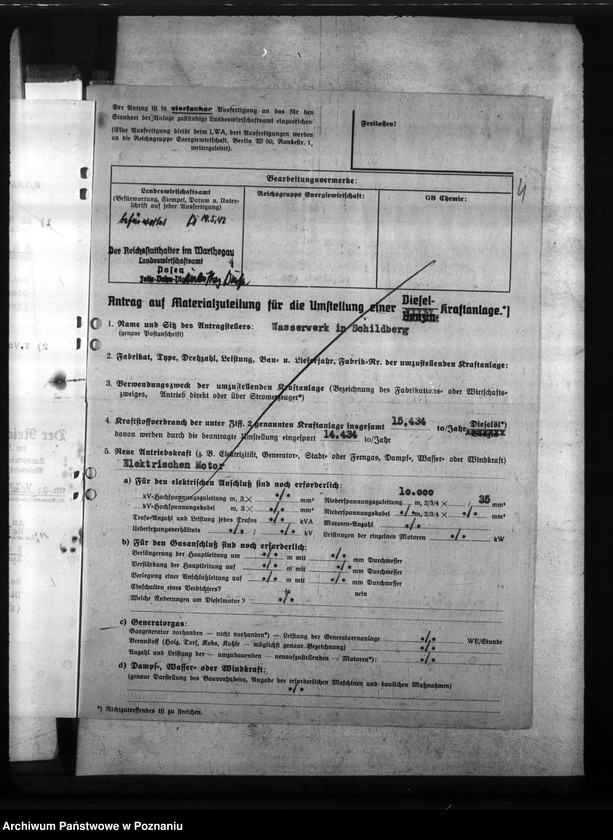 Obraz 8 z jednostki "Wasserwerk der Stadt Schildberg - Ostrzeszów, Kr. Kempen - Kępno"