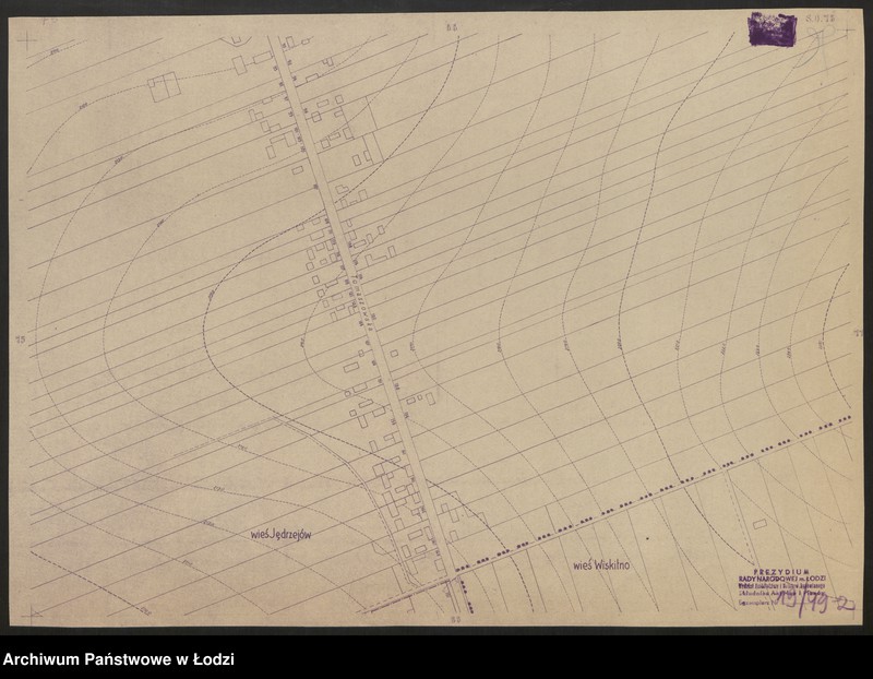 Obraz 3 z jednostki "Plan m. Łodzi 1:2000, odbitki. Sekcja SO 76"