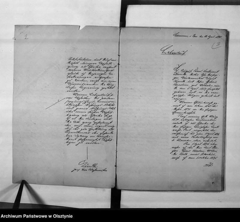 image.from.unit.number "Regierungs-Büreau-Diätar Kunde [August Karl Ferdinand]. 1. April 1895 Reg.[ierungs] Sekr.[etär] Assistent, 1. April 1896 Regierungssekretär, 15. November 1915 Regierungsrat"