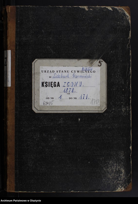 image.from.unit.number "Sterbe-Neben-Register Nr 1 - 171"