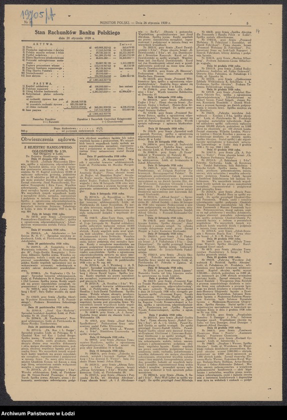 Obraz 16 z jednostki "Rachmil Cynamon- sprzedaż cielęciny"