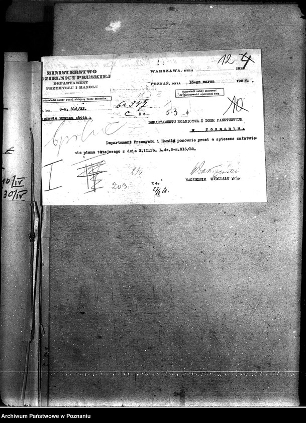 Obraz 16 z jednostki "Sprawy szczegółowo-administracyjne Aprowizacja - rozporządzenia i zarządzenia"