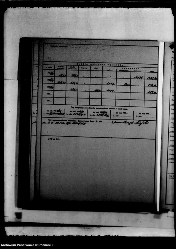 Obraz 15 z jednostki "/Kartoteka instytucji opiekuńczych/"