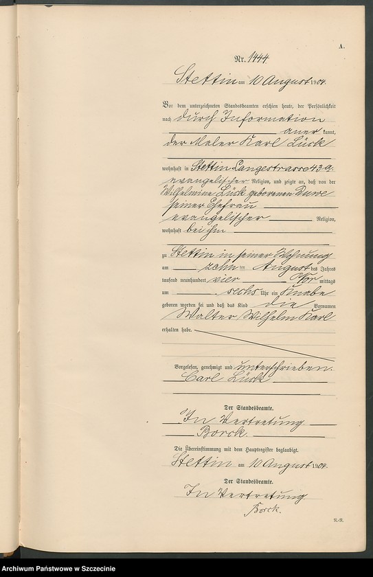 image.from.unit.number "Geburts-Register (Neben-Register) Band IV"