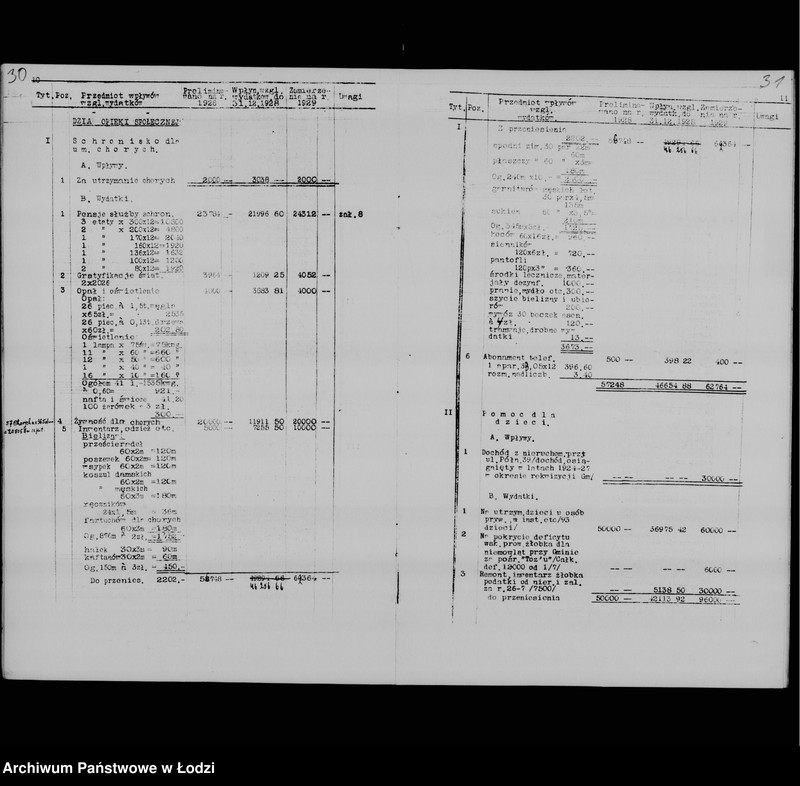 Obraz 19 z jednostki "Zamierzenia skarbowe na rok 1929"