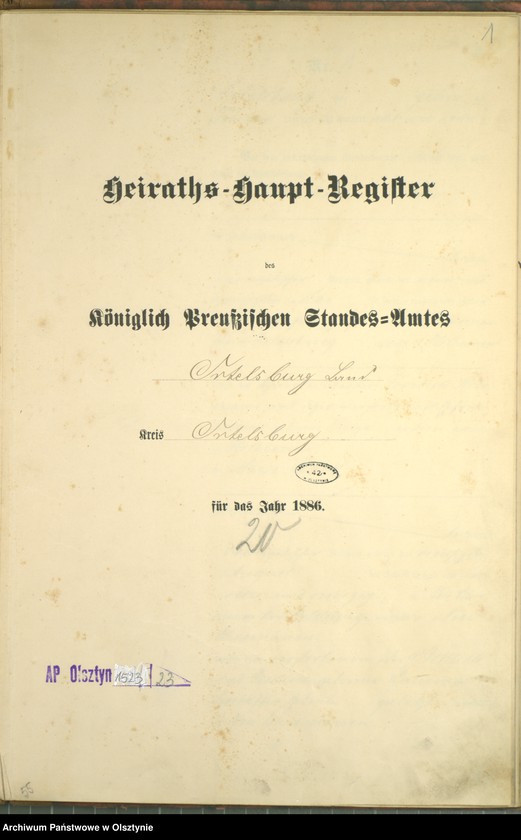 image.from.unit.number "Heiraths-Haupt-Register Nr 1 - 17"