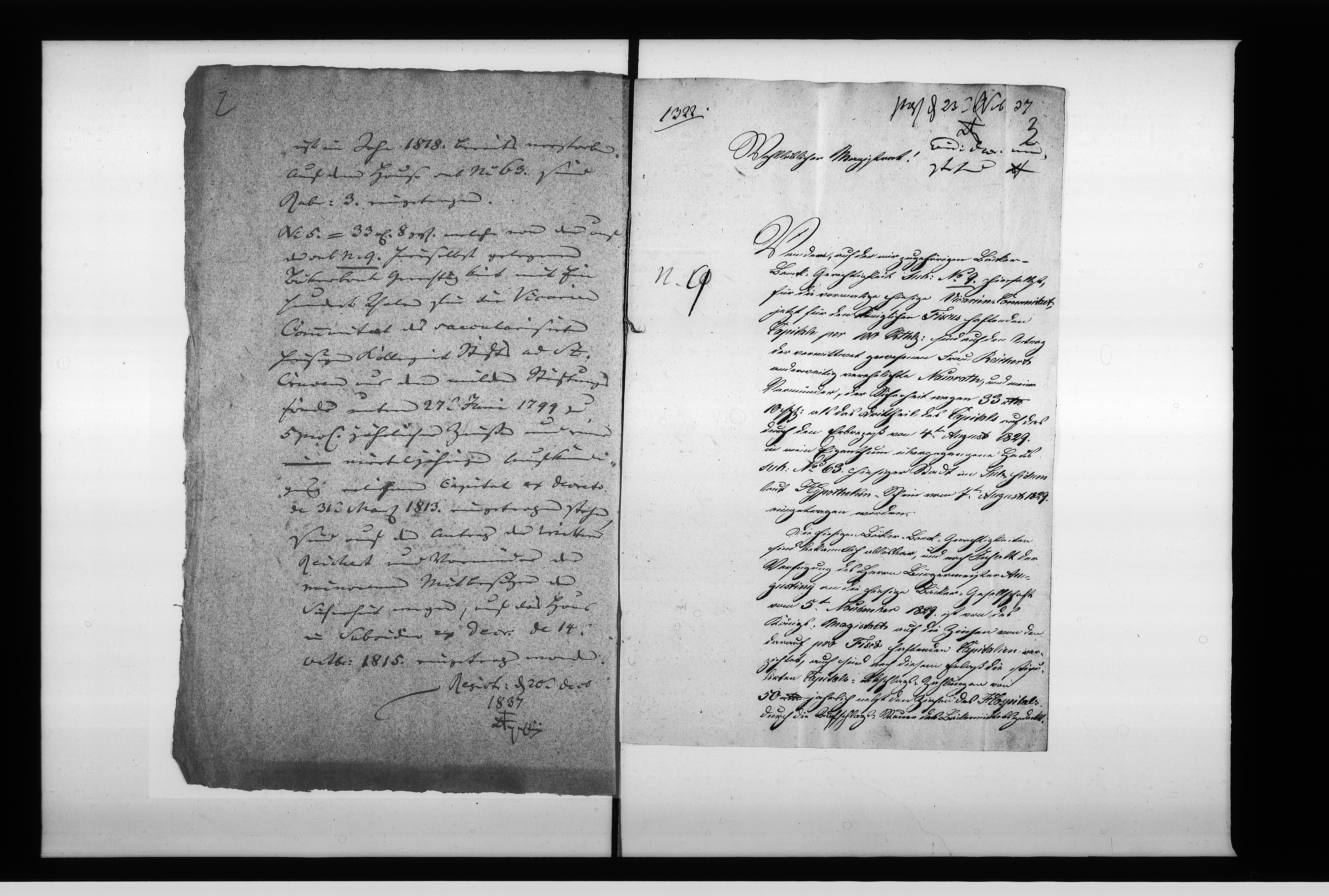 Obraz 6 z jednostki "Acta des Magistrats zu Oppeln betreffend: die Ablösung der Bäckerbankgerechtigkeit der Adalbert Reichertschen Erben sub Nro 9"