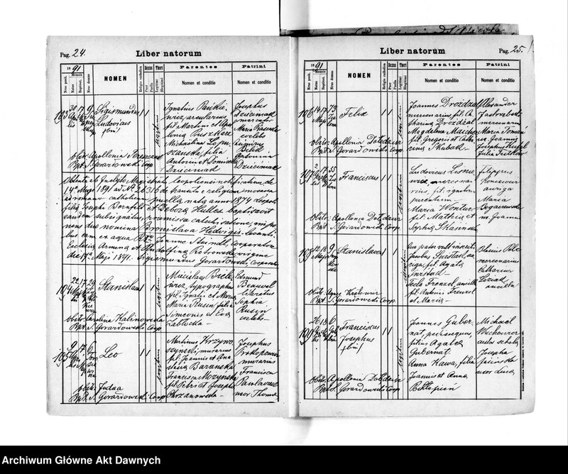 image.from.unit.number "Parafia: Lwów, parafia św. Mikołaja. Dekanat: Lwów. Księga metrykalna urodzeń, ślubów i zgonów dla całej parafii."