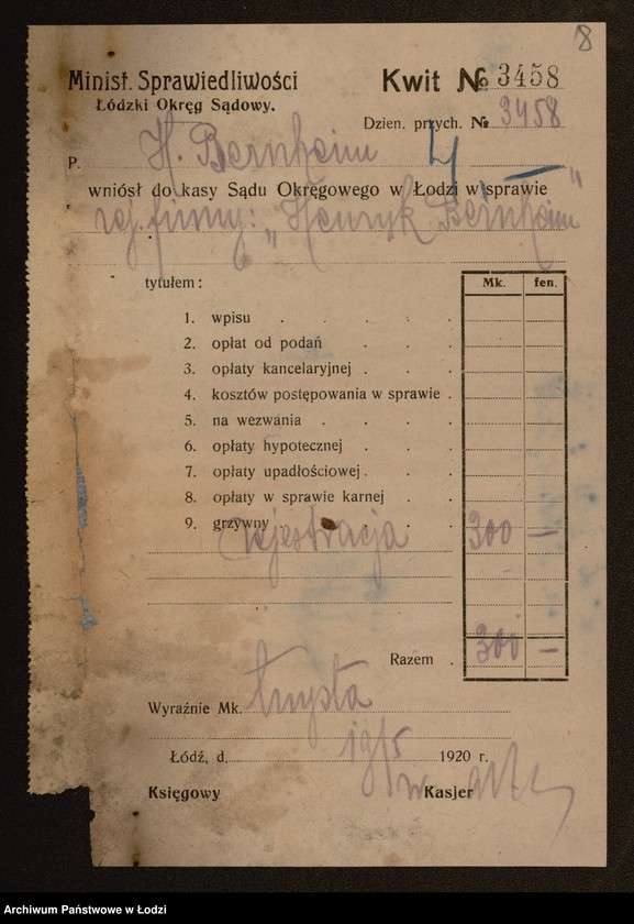 Obraz 10 z jednostki "Henryk Bernhajm – sprzedaż starzyzny"