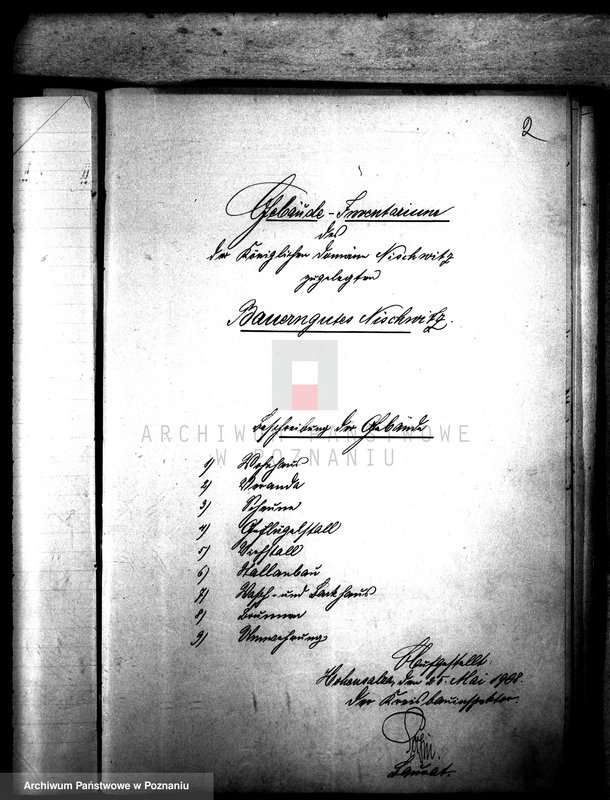 Obraz 6 z jednostki "Domena Niszczewice gospodarstwo we wsi /inwentarz/"