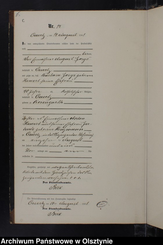 image.from.unit.number "Sterbe-Neben-Register Nr 1 - 17"