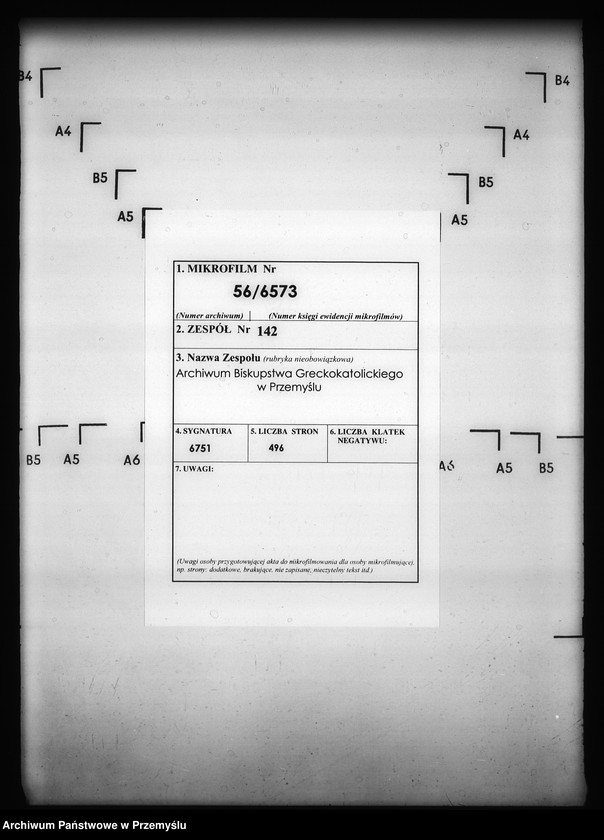 image.from.unit.number "[Kopie ksiąg metrykalnych parafii Podemszczyzna z filiami Chotylub, Krzywa (dekanat Cieszanów)]"