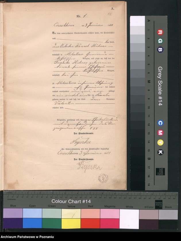 Obraz 4 z jednostki "Geburts-Neben-Register"