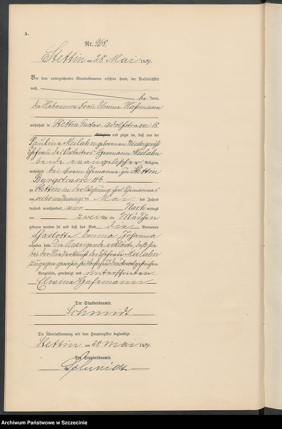 image.from.unit.number "Geburts-Register (Neben-Register) Band III"