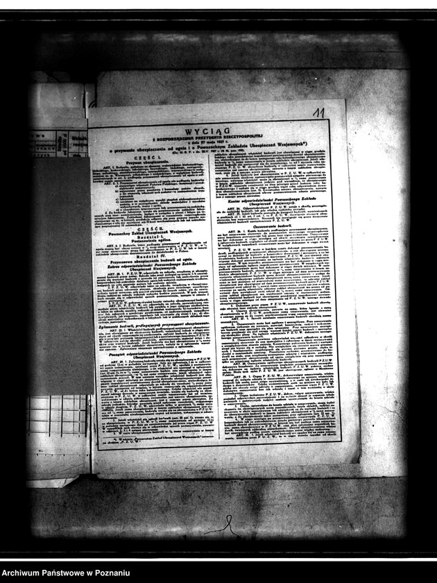 Obraz 15 z jednostki "Wyłączenie z art. 4 i 5 ustawy z dnia 28.12.1925 r. o wykonaniu reformy rolnej majątku Chocim powiatu tureckiego"