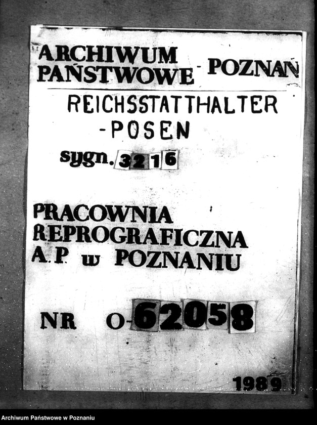 Obraz 1 z jednostki "Beamtenwohnungsverein in Lissa (Leszno)"