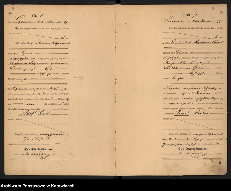 image.from.unit.number "Księga urodzeń T.1 nr 1-592"