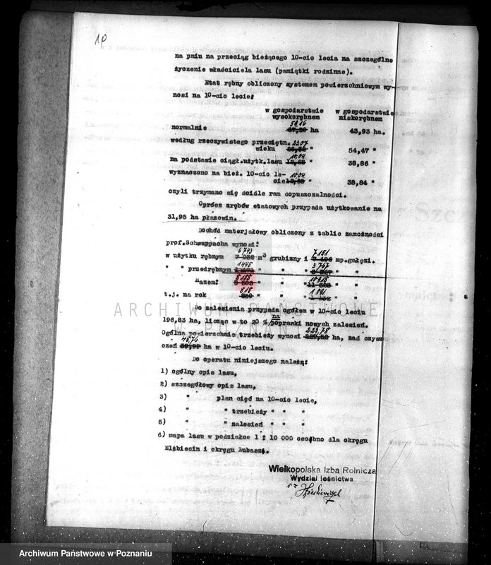 Obraz 14 z jednostki "Nadzór nad lasami/ majątku Lubasz powiatu czarnkowskiego"