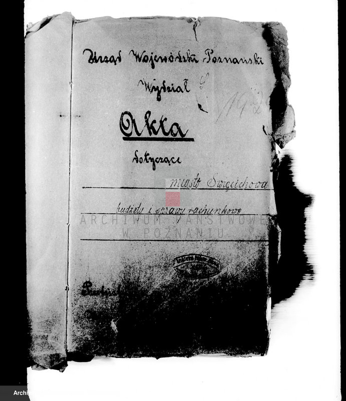 Obraz 4 z jednostki "Budżety i sprawy rachunkowe miasta Święciechowa"