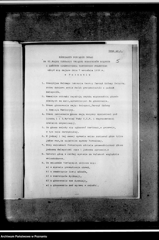 Obraz 9 z jednostki "VI Walne Zebranie"