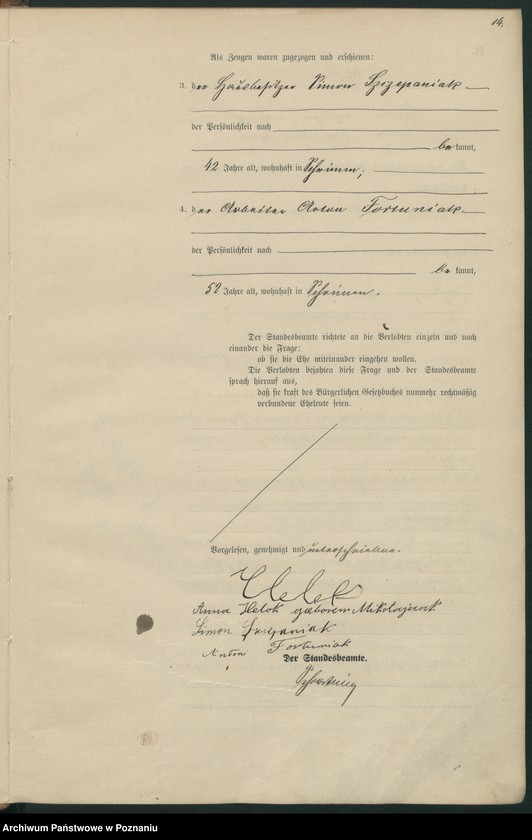 Obraz 17 z jednostki "Heirats-Haupt-Register"