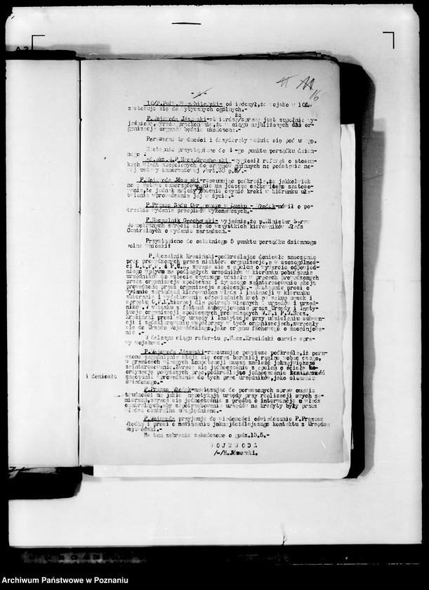 Obraz 20 z jednostki "Zbiór protokołów zebrań periodycznych władz i urzędów II instancji"