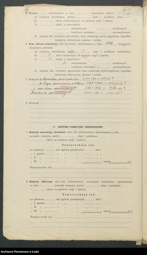 image.from.unit.number "Księga inwentarzowa nieruchomości m. Łodzi ul. Spacerowa"