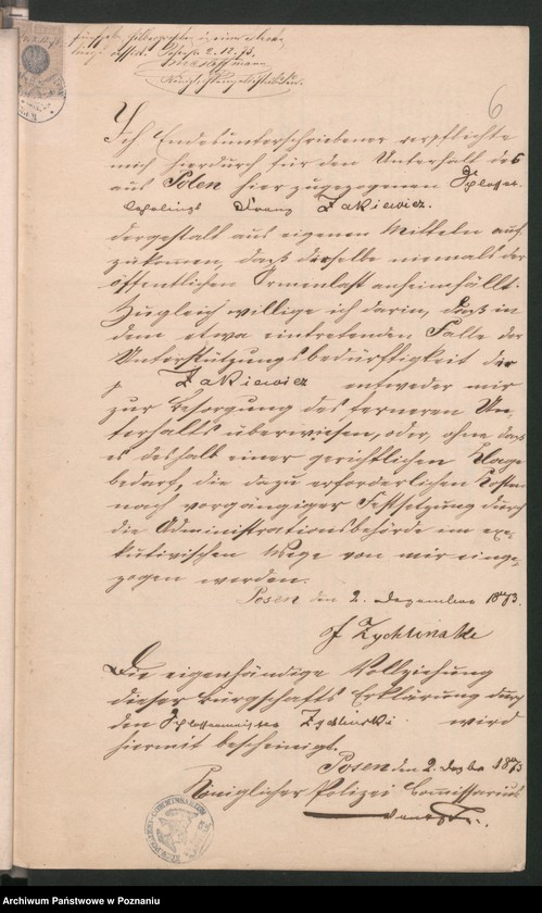 Obraz 10 z jednostki "A. betr. den Ausländer Eduard von Slaski"