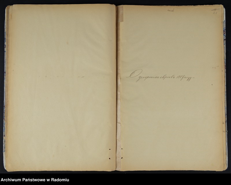 Obraz 17 z jednostki "[Duplikat akt urodzonych, zaślubionych i zmarłych Okręgu Bóżniczego Przysucha za 1887 r.]"
