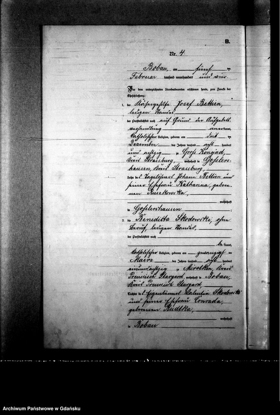 image.from.unit.number "Księga małżeństw"