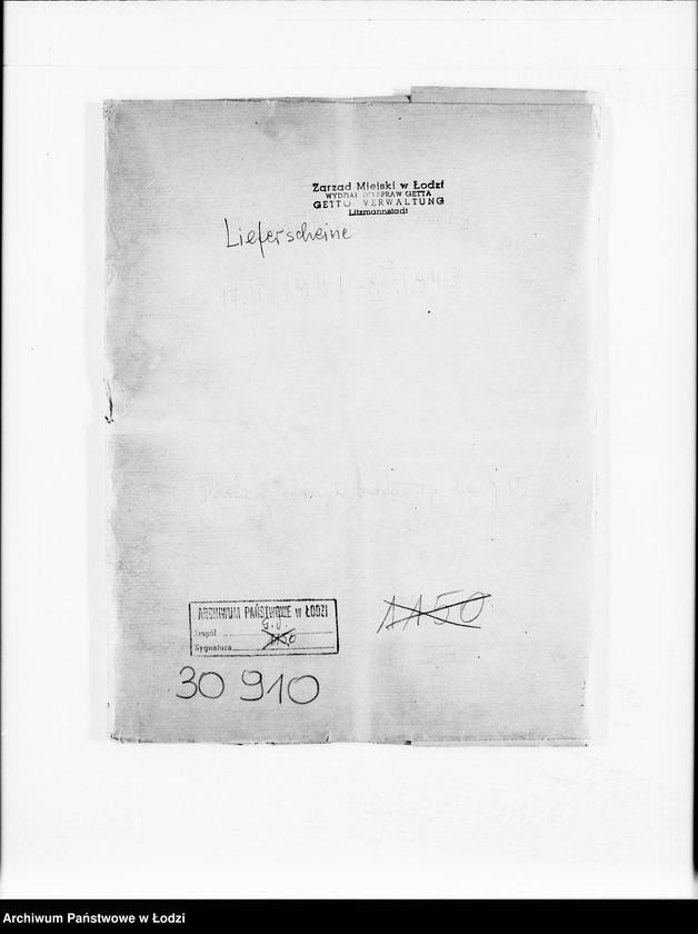 Obraz 3 z jednostki "Lieferscheine"