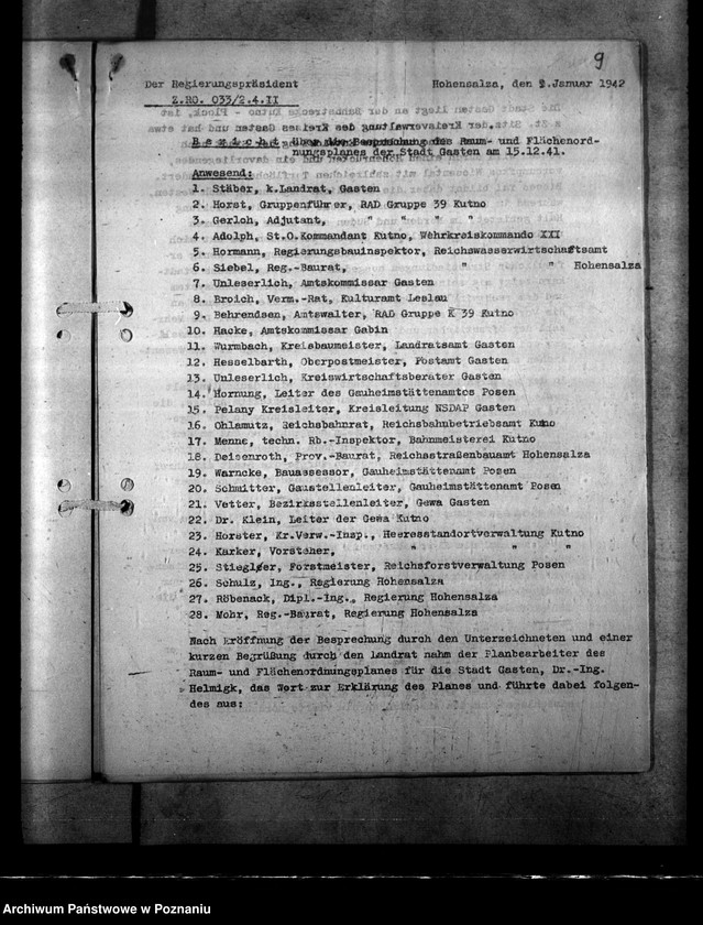 Obraz 13 z jednostki "Wirtschaftsplan Gostynin und Gąbin"