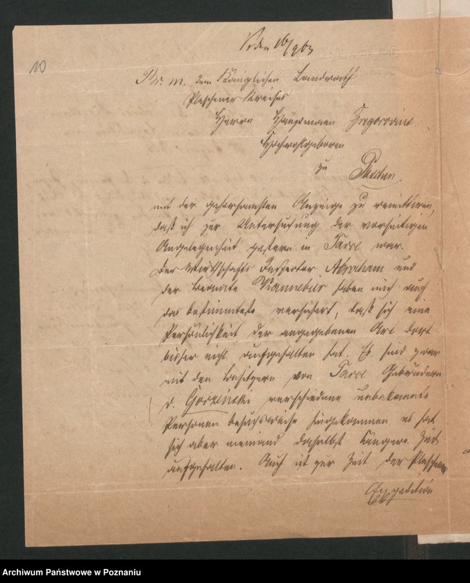 Obraz 14 z jednostki "A. betr. die Familie von Zagrodzki"