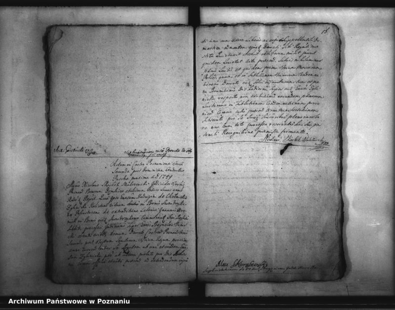 Obraz 19 z jednostki "Inscriptiones, resignationes [protocollon]"