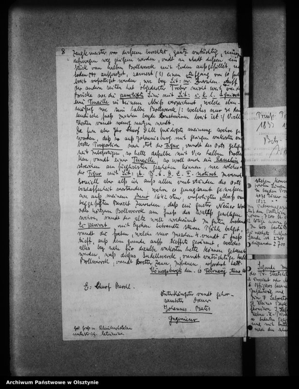 image.from.unit.number "Johannisburg, Schloss, Fort Lyck"