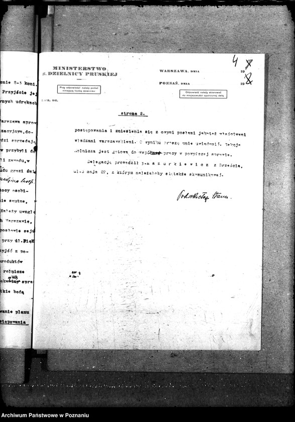 Obraz 8 z jednostki "Sprawy szczegółowo-administracyjne Aprowizacja Kresy Wschodnie"