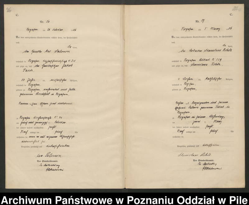 Obraz 16 z jednostki "Księga zgonów"