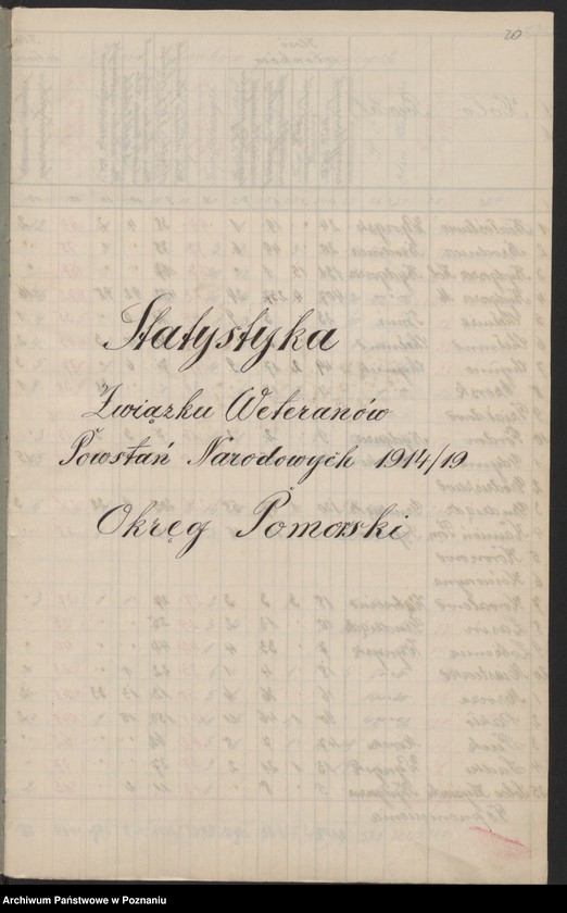 image.from.unit.number "Statystyka Związku Weteranów Powstań Narodowych. Okręg Poznański, Pomorski, Śląski."